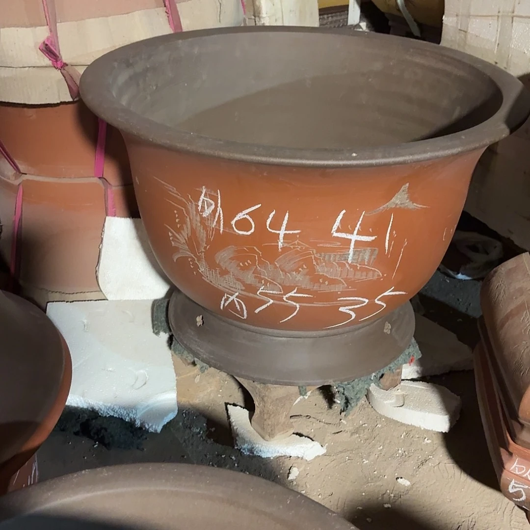 紫砂紫砂大金钟一个