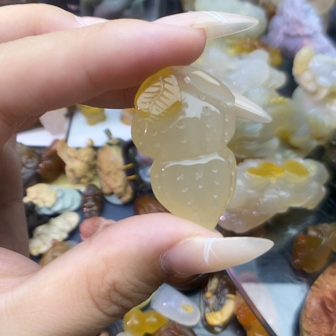 玛瑙/玉髓未镶嵌颈饰