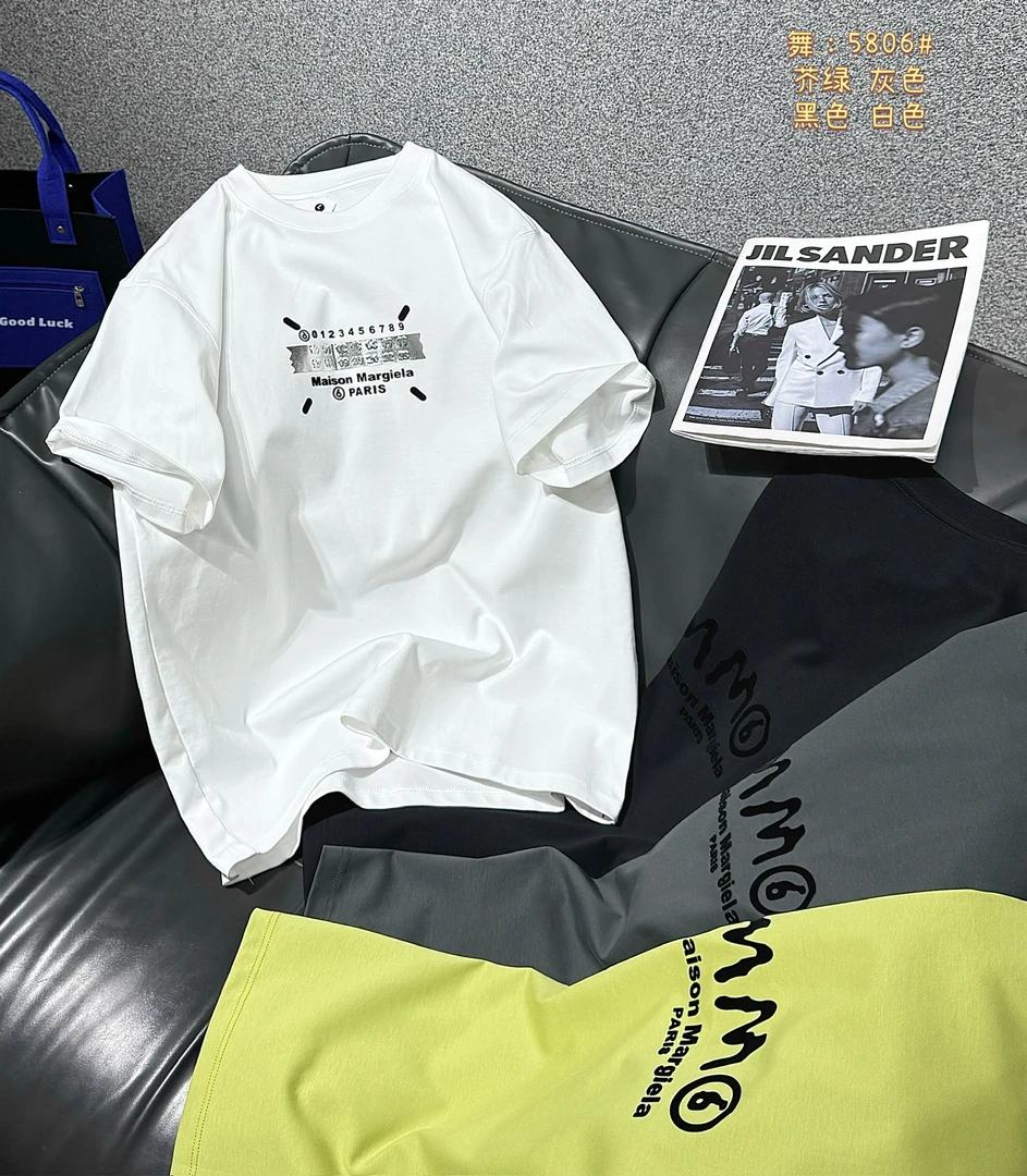 【夏季新款短袖】-5806-广州UUS-欧潮阔版私服短袖男女同款--