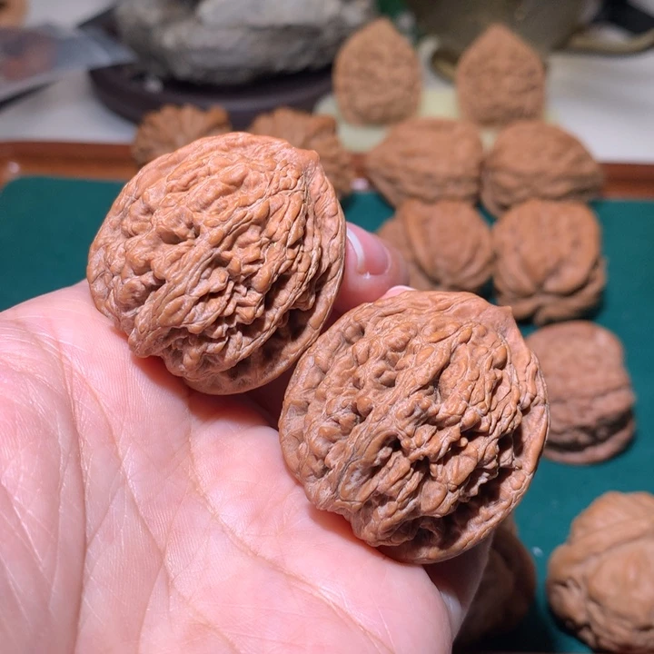 文玩核桃把件山西虎头