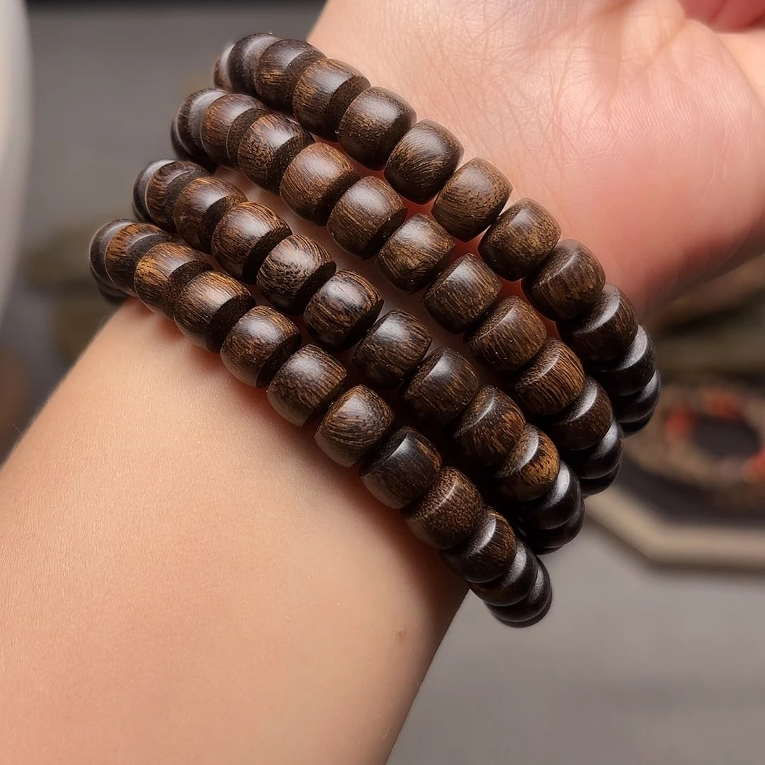 沉香手串越南瘤疤富森红土0.6✖️0.8✖️108