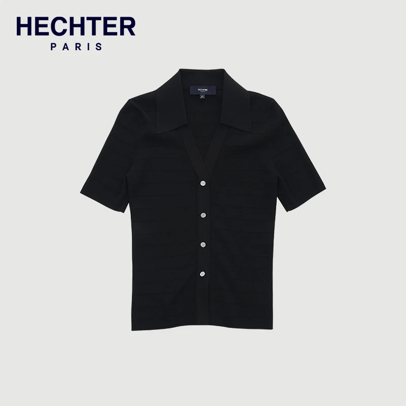HECHTER女春夏短袖线衫时尚百搭短裤上衣WN22102