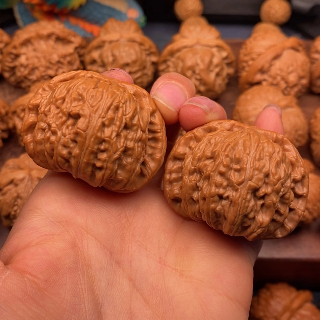 文玩核桃吊坠44精品闷白