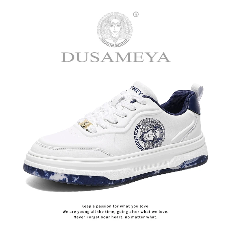 DUSAMEYA/杜莎米娅L男士秋季款透气潮鞋百搭轻奢时尚运动鞋D6681