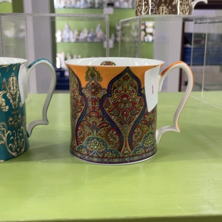 陶瓷350ml骨瓷马克杯