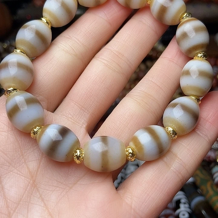 玛瑙/玉髓未镶嵌手链