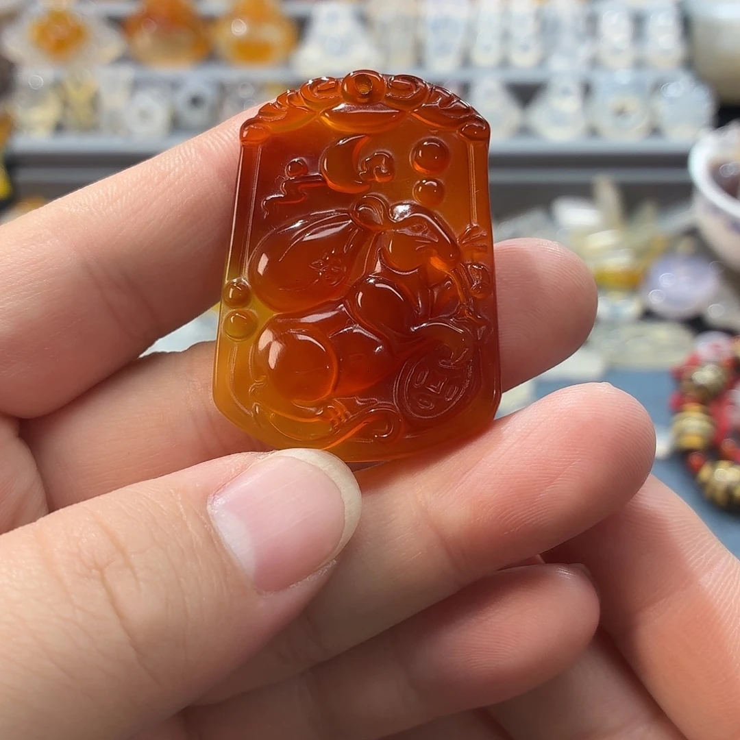 玛瑙/玉髓未镶嵌颈饰