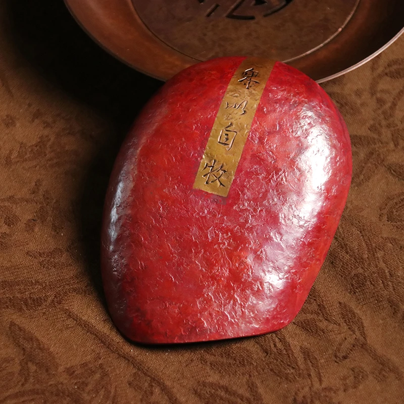 【铜小楼/原创】卑以自牧小茶则醒茶手作纯铜（小楼Q307）