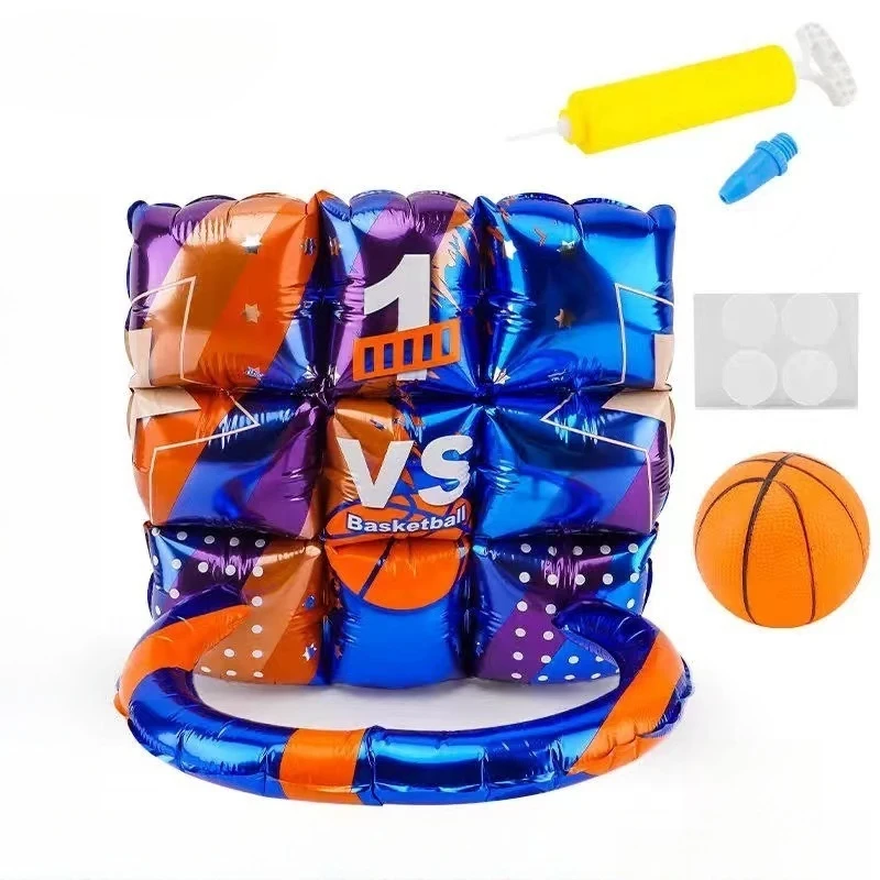 【米果妈】新款儿童体育玩具充气套装(一组2套)Z1519