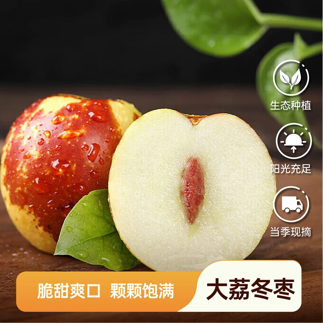 【顺丰速发】陕西大荔正宗冬枣产地直发当季新鲜水果脆甜应季水果
