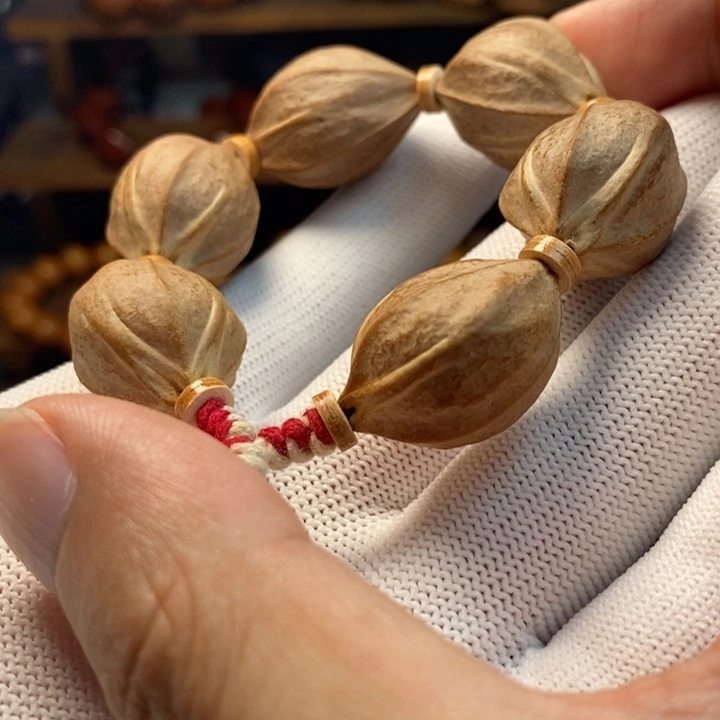 橄榄核手串/手链1.9四花梅林铁核