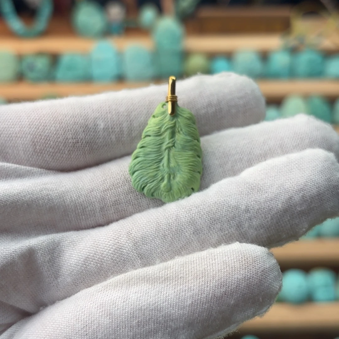 绿松石未镶嵌配饰