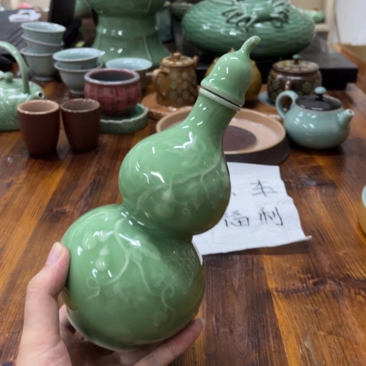 小仲青瓷茶器微瑕7694
