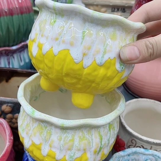 多肉绿植陶瓷花盆