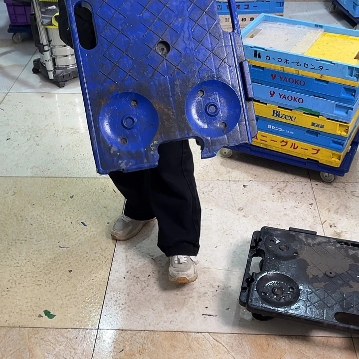 黔***錦厚款家用五金工具小车一个坏