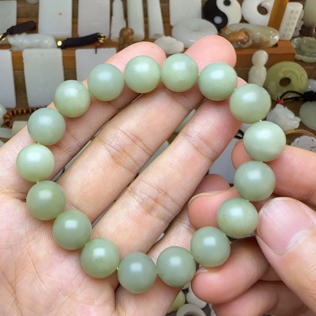 和田玉未镶嵌挂件卡12