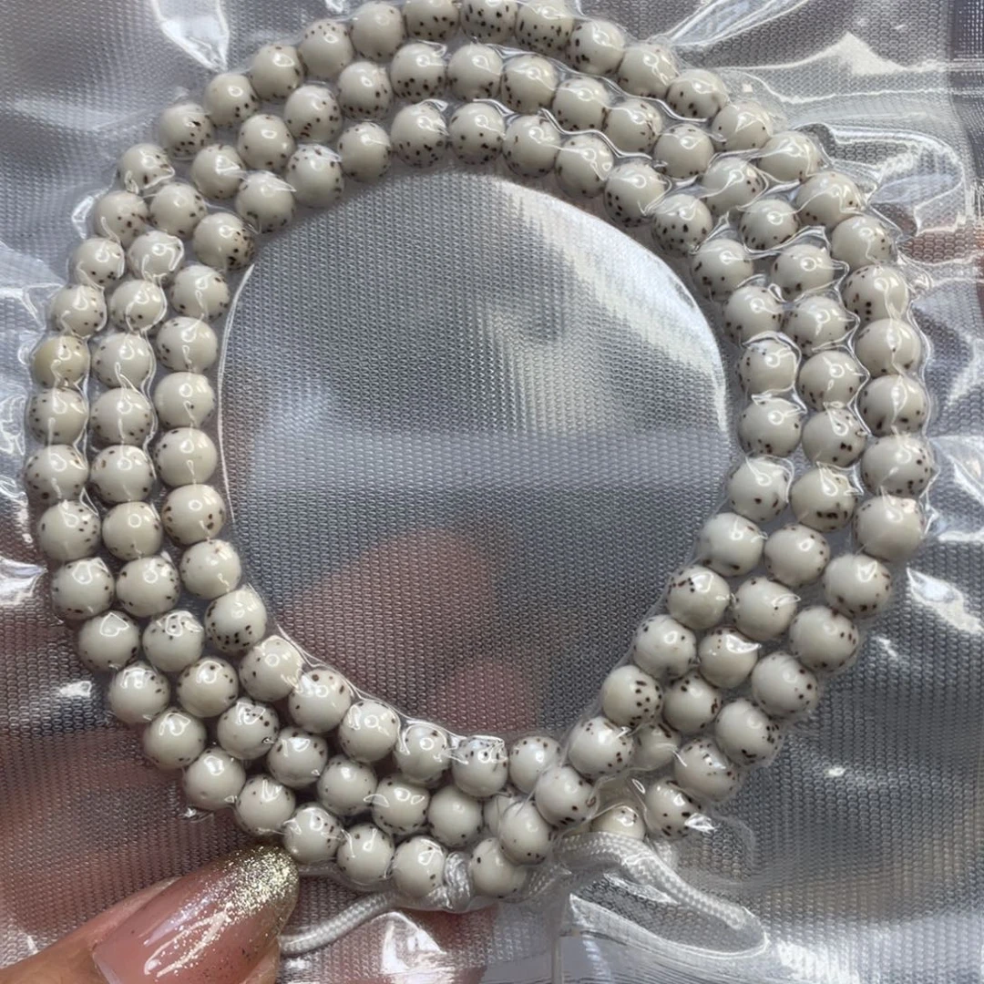 最***初吊坠星月菩提原生态半臂留白圆珠尺寸6