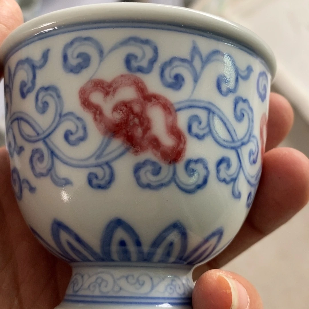 杯景德镇高温还原陶瓷