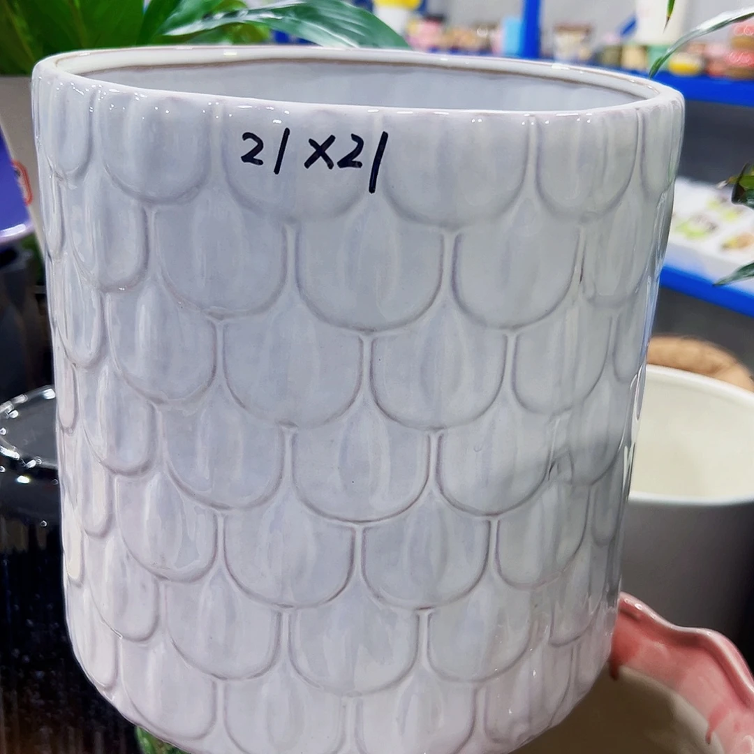 外贸尾单陶瓷花盆凑单10米包邮