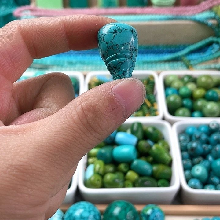 成***手圆珠桶珠三通配饰