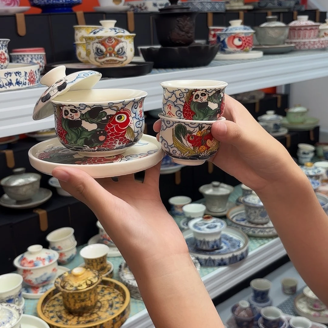 茶具也不用去洗脸