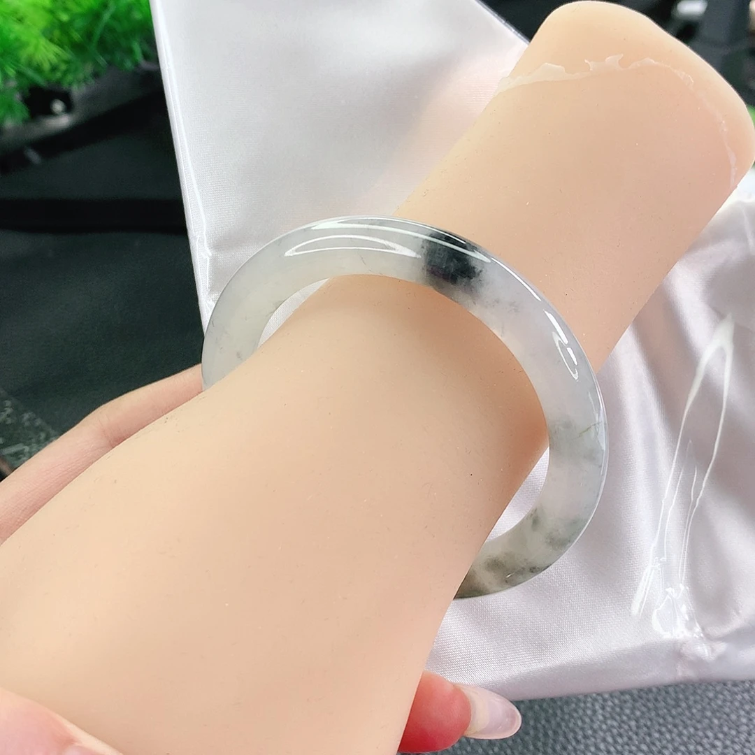 未镶嵌手镯翡翠54圈