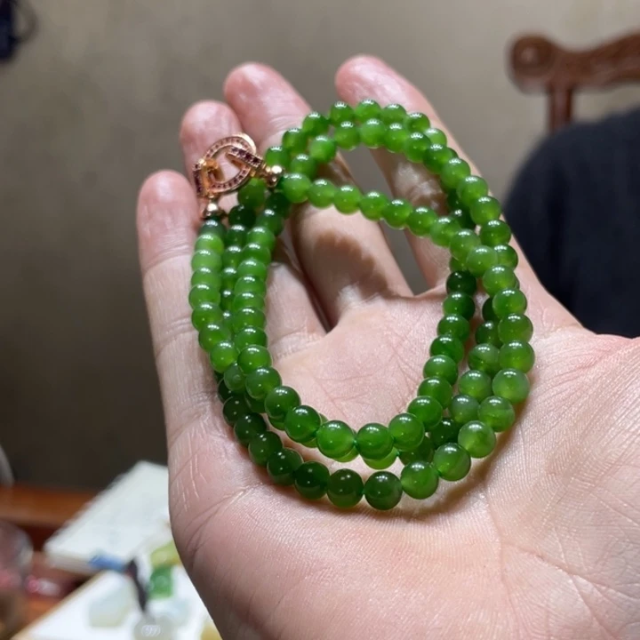 和田玉（碧玉）未镶嵌颈饰