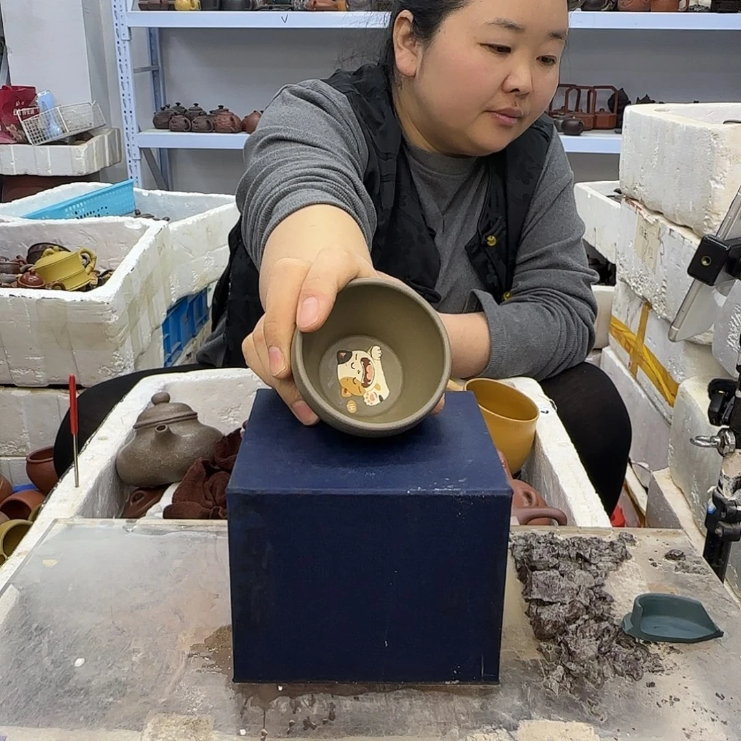 紫砂茶壶宜兴紫砂壶瑕疵