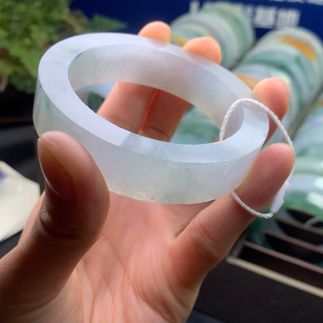 定制翡翠未镶嵌手镯btbh