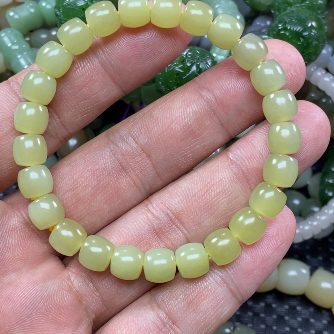 和田玉手链未镶嵌