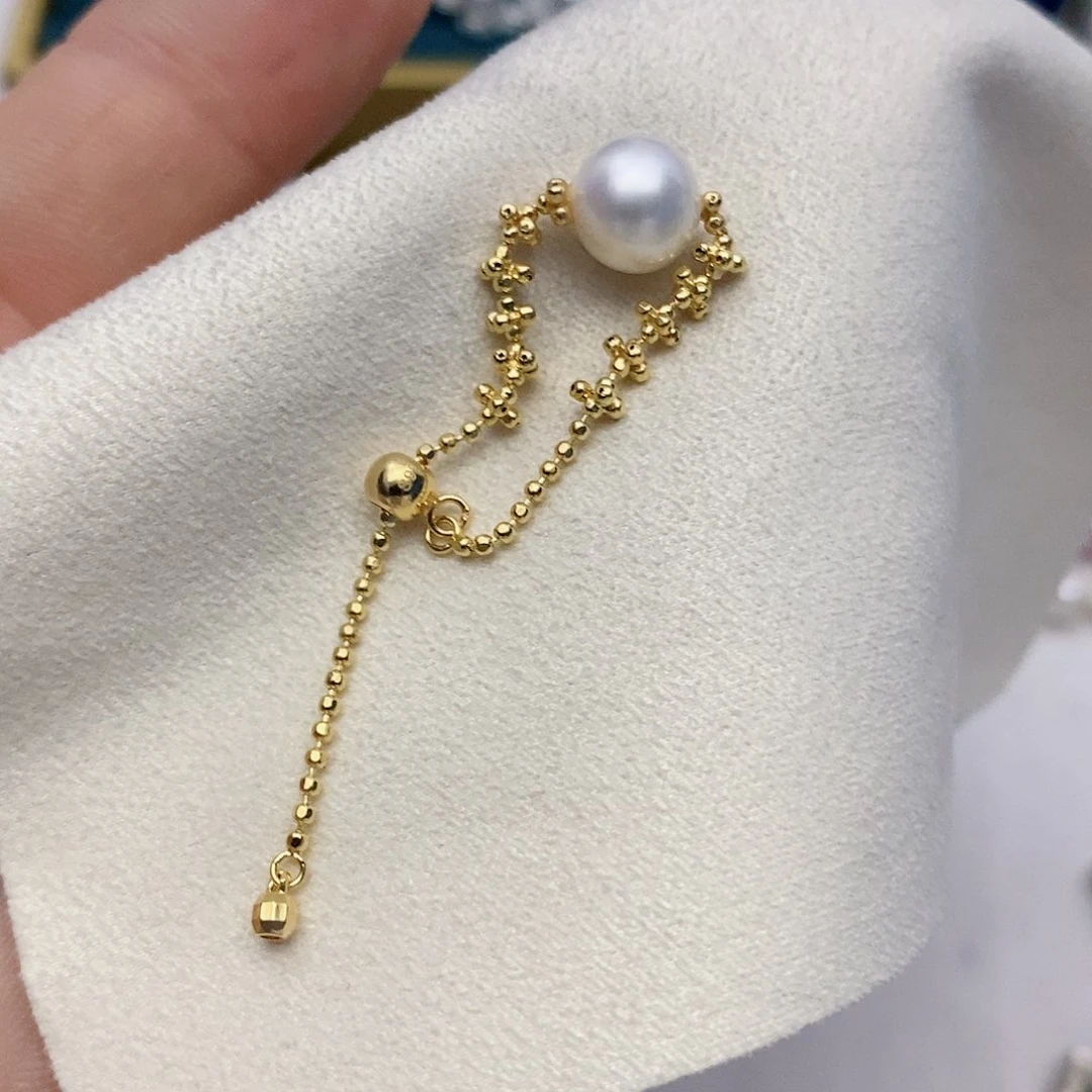 【闪购商品】淡水珍珠戒指银S925镶嵌94