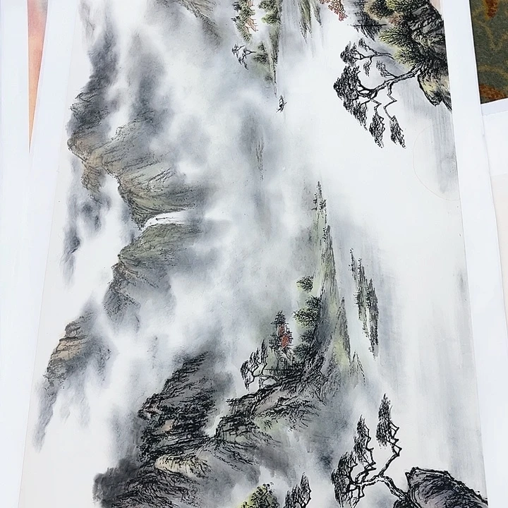 国画h***y四尺整张李成