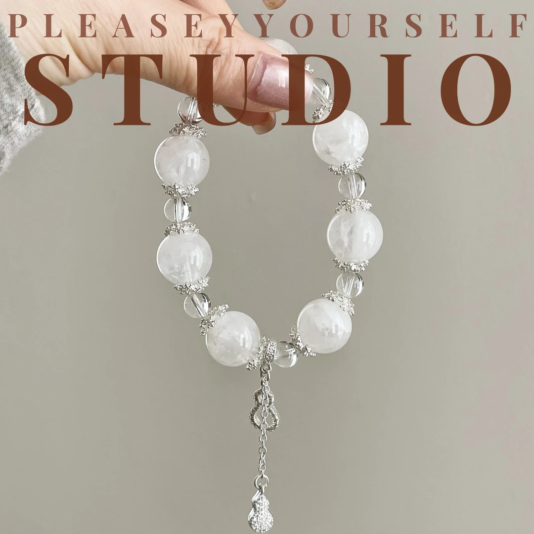 黄铜手链 「雪花幽灵」夏苒原创时尚轻奢精致幽灵设计款单圈手串