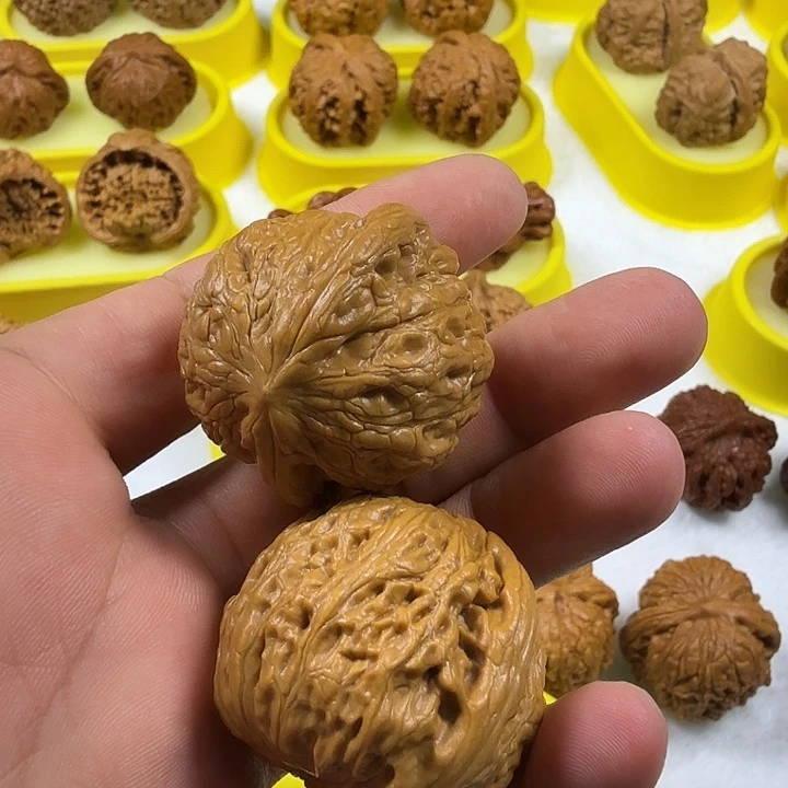 蓝***头吊坠桃核铁锤文玩核桃