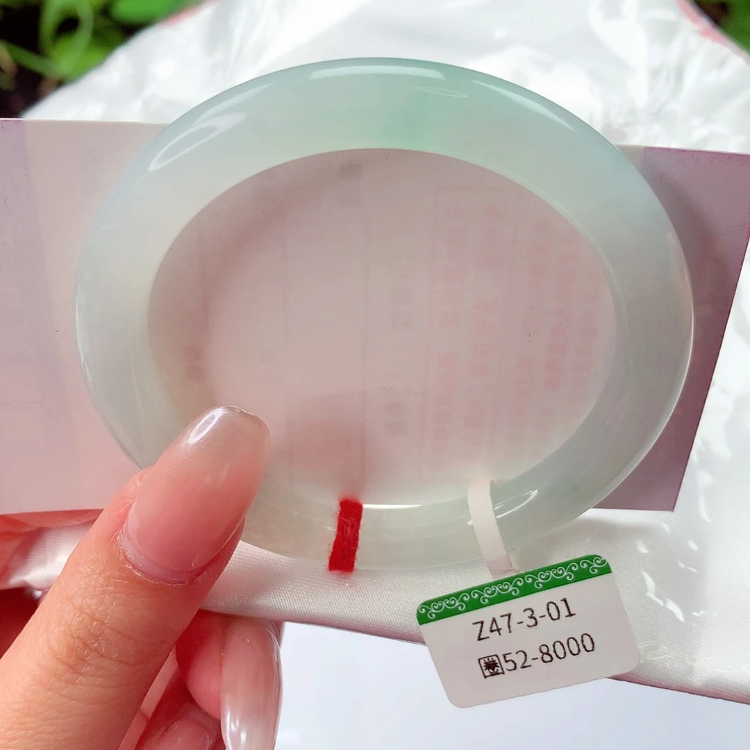 翡翠未镶嵌手镯缅甸天然a货翡翠手镯