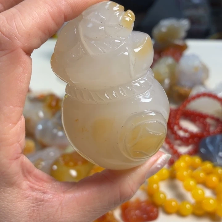 玛瑙/玉髓未镶嵌吊坠(不含链)