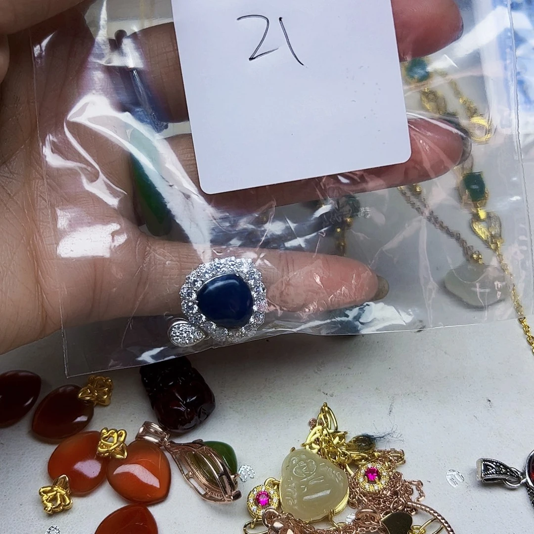 查罗石合金珠宝半成品