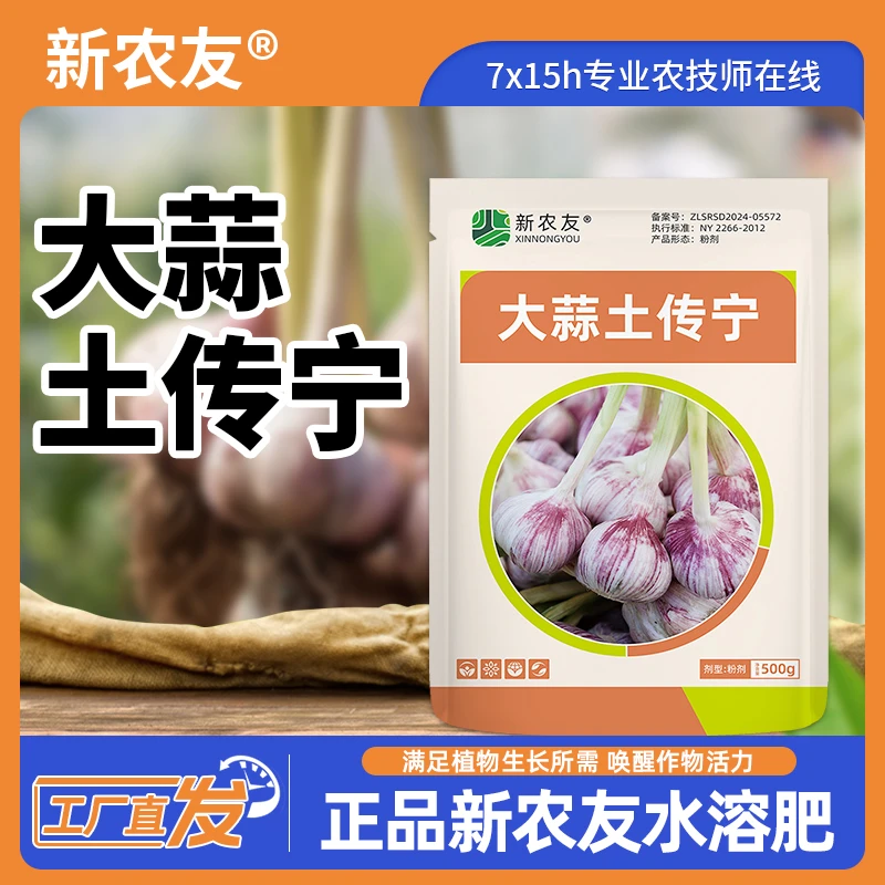 大蒜土传宁大蒜种植生根壮苗调理土壤提质增产中量元素肥料