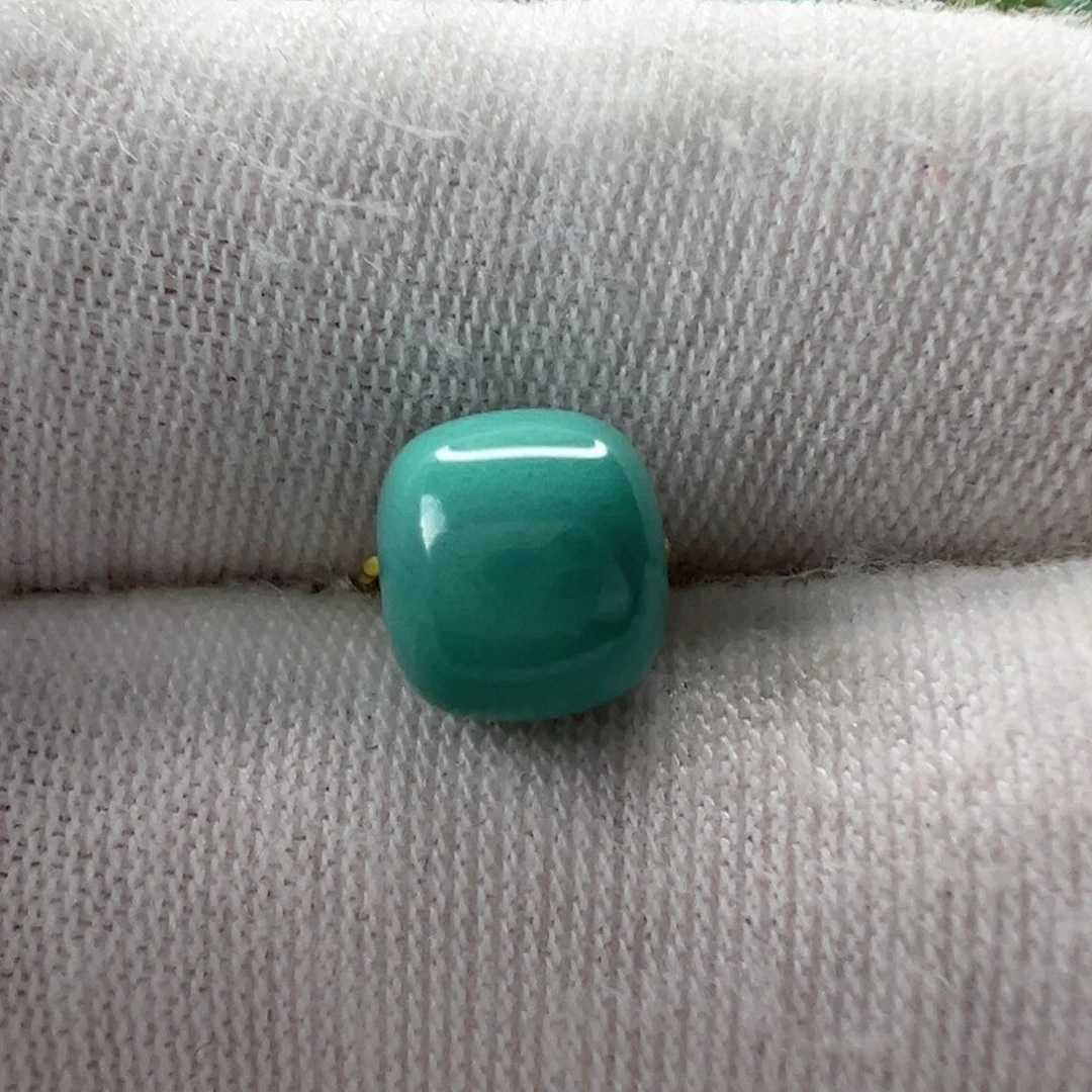 未镶嵌绿松石老型珠 7.2x6.5mm
