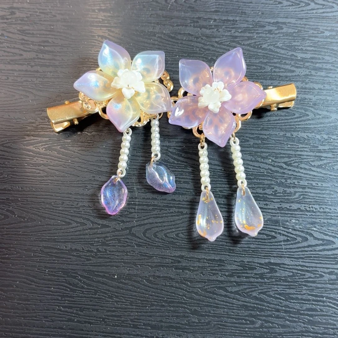 铁合金仿水晶古风琉璃发簪闪购