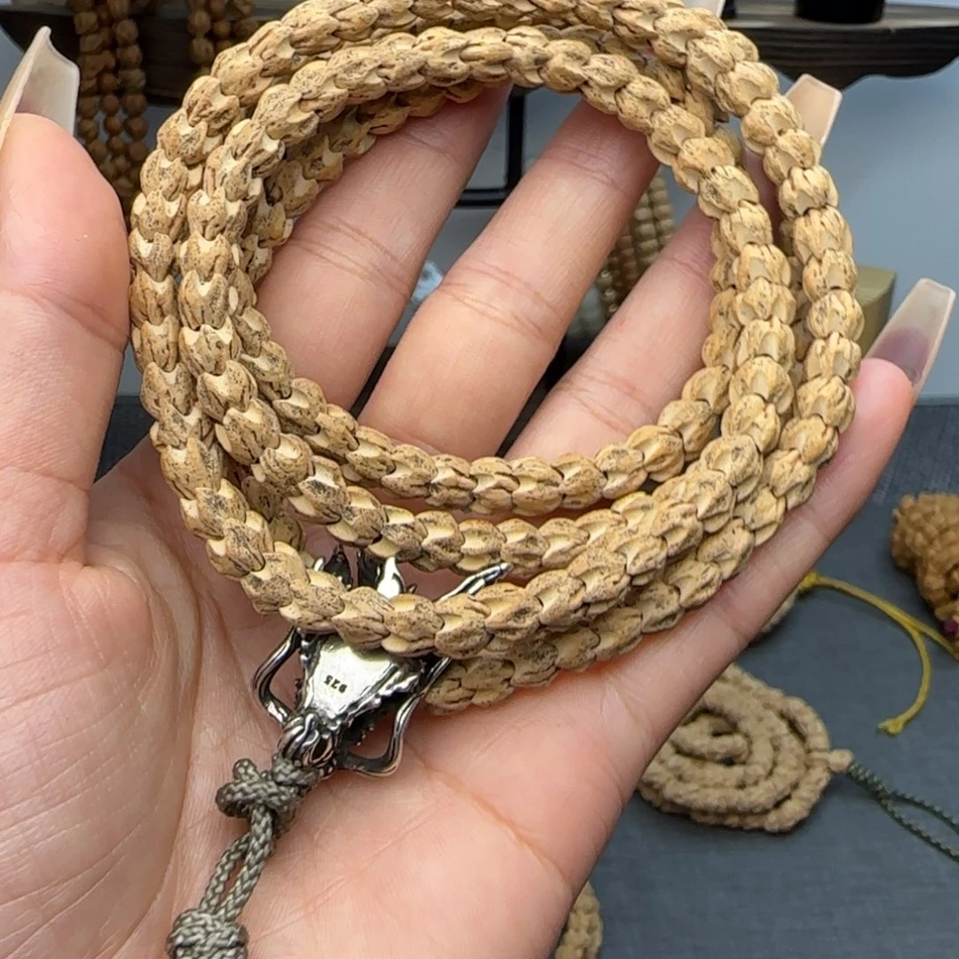 顿***珠柏木手串/手链龙爪