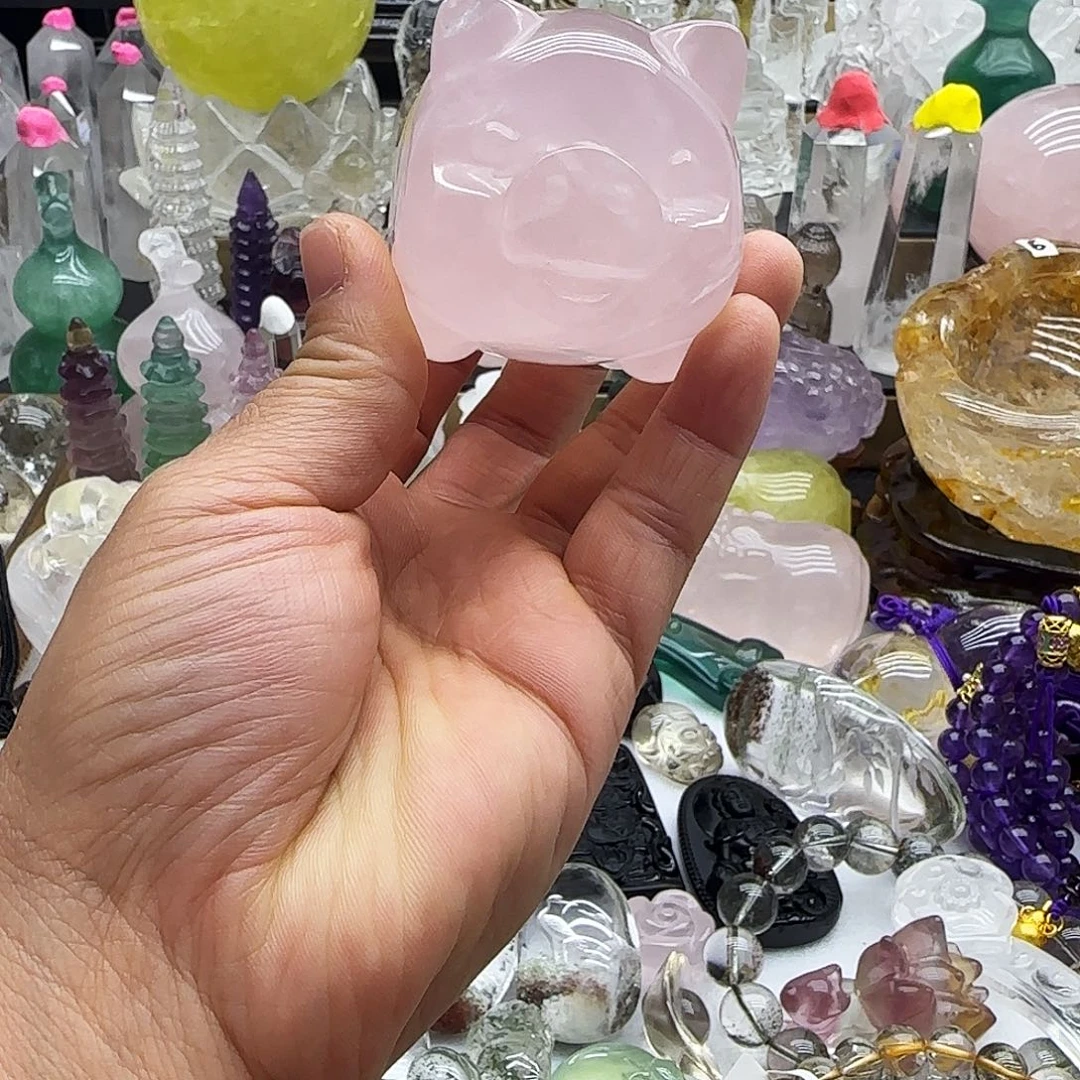 未镶嵌车挂水晶摆件