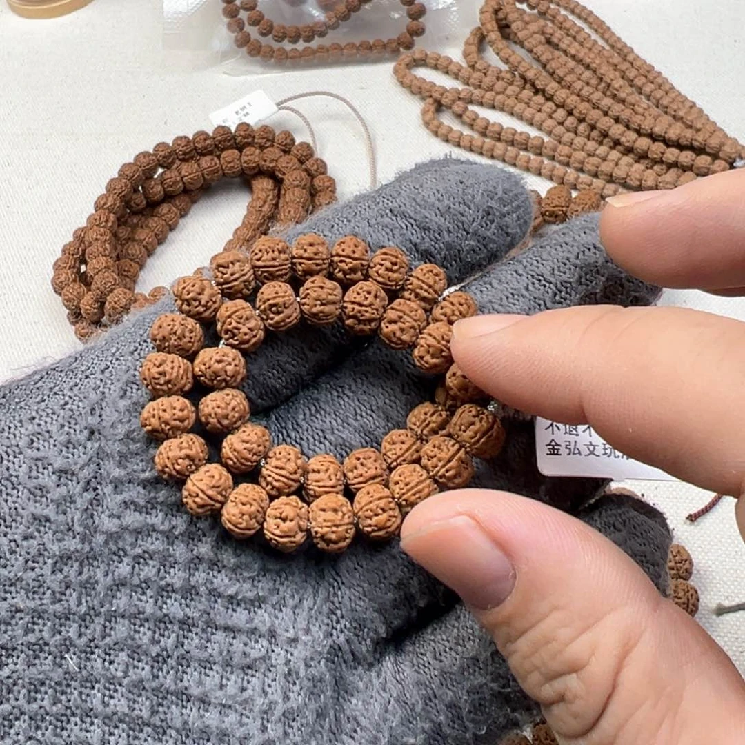 金刚菩提手串冰***原装老树王手串卡9