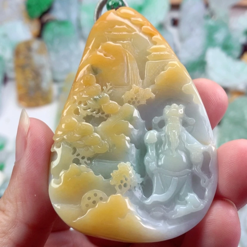 【闪购商品】翡翠未镶嵌吊坠(不含链)