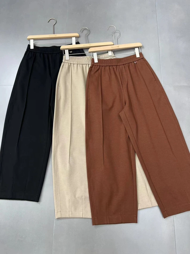 【锦衣服饰】QM 248007-3（8007）显瘦高腰直筒裤