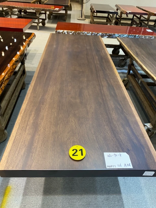 3非洲进口原木实木大板桌 定金