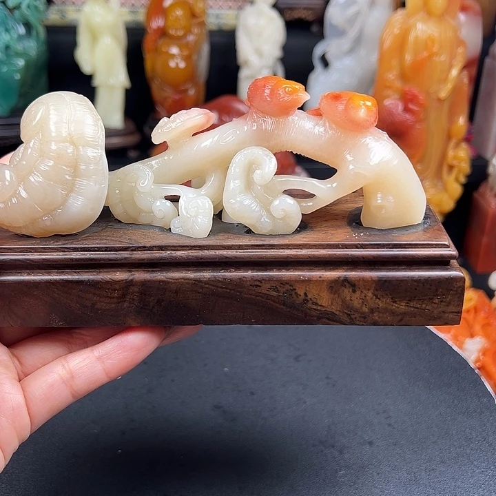 寿山石老性芙蓉石