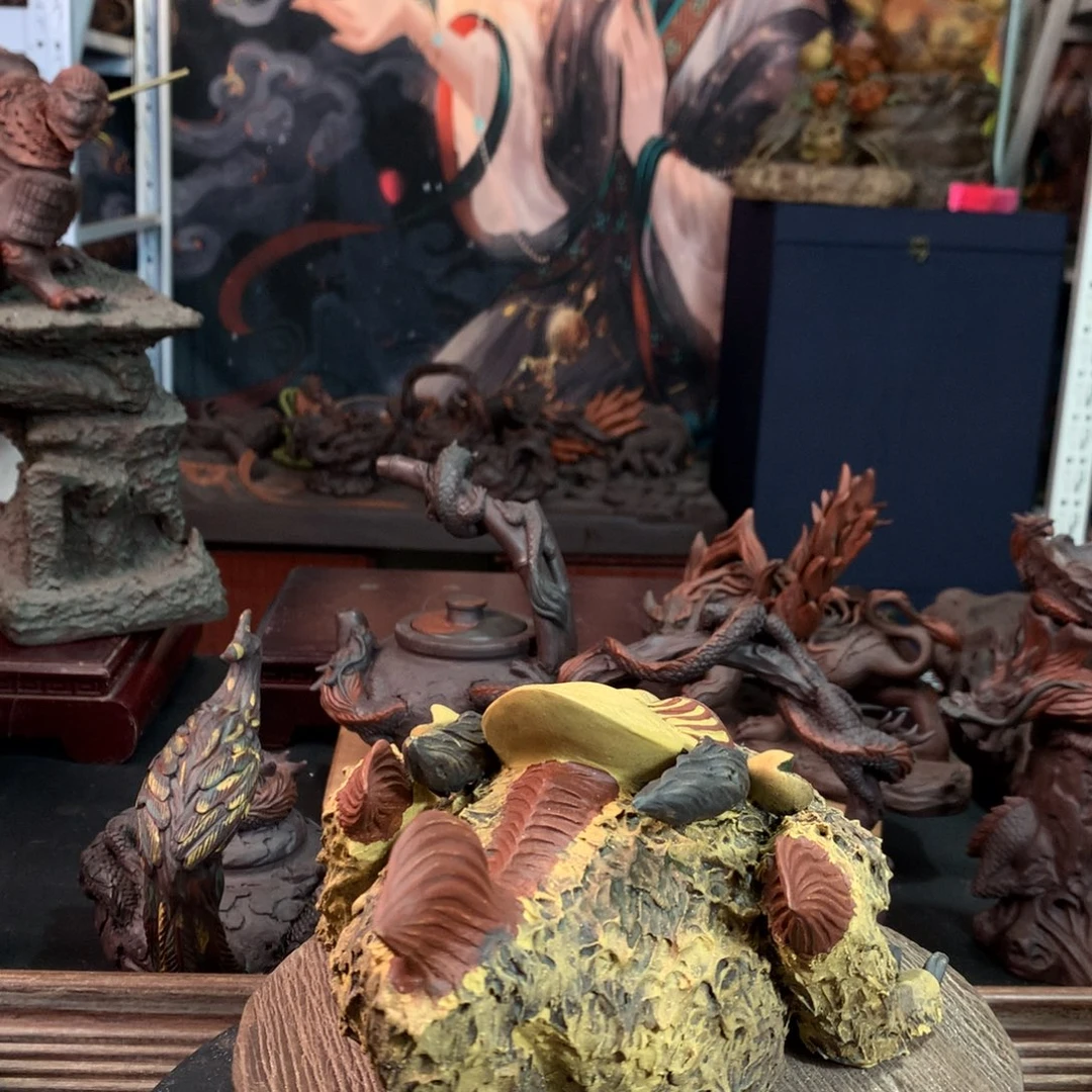 【闪购商品】紫砂紫砂工艺美术大师作品龙****发