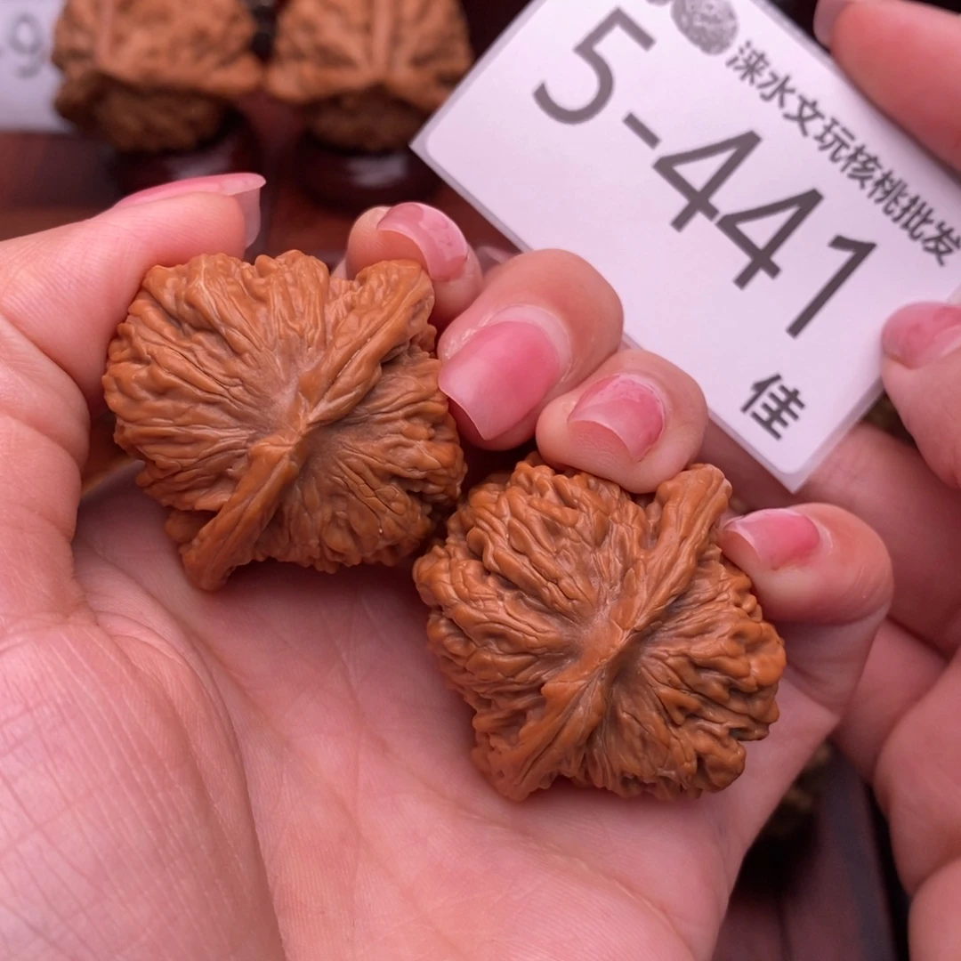 把件文玩核桃38四座楼