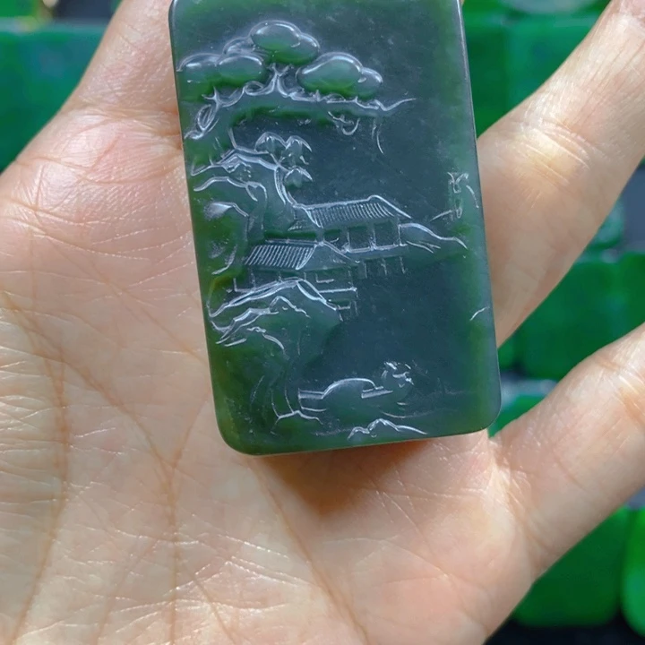 和田玉未镶嵌珠宝半成品